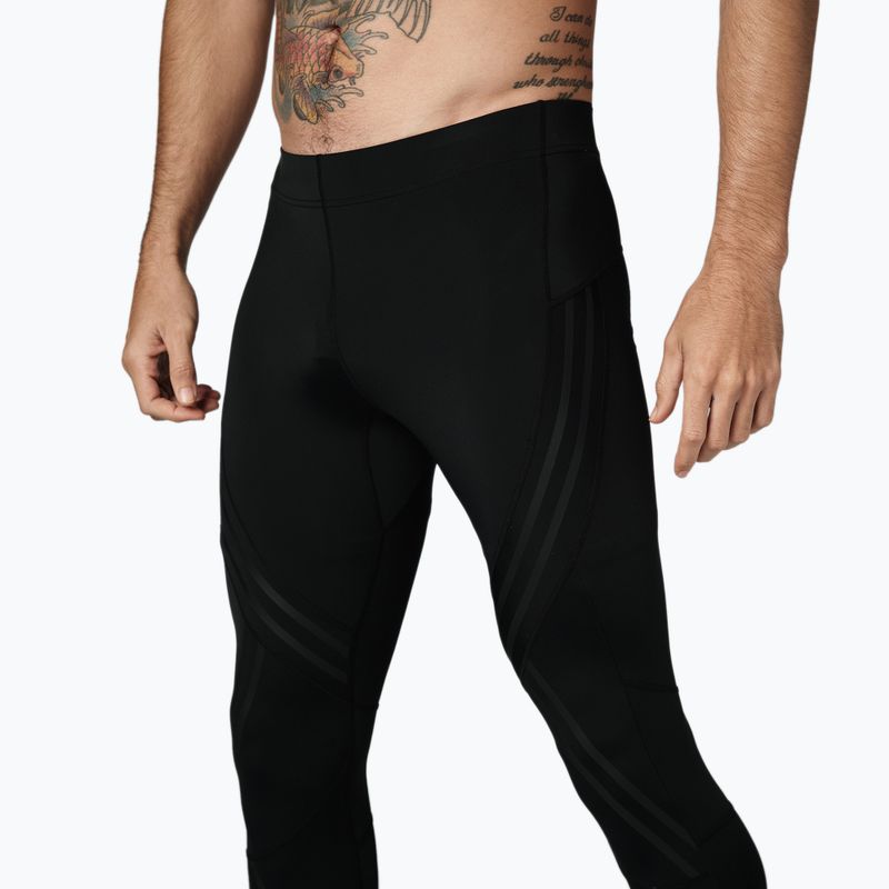 Легінси тренувальні чоловічі STRONG ID Geometric Compression чорні Z2B00259 4