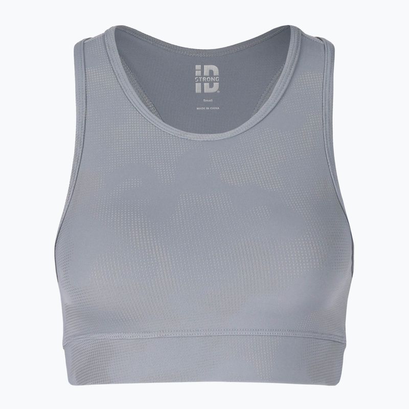 Бюстгальтер спортивний STRONG ID Drop And Give Me Camo сірий Z1T02603 6
