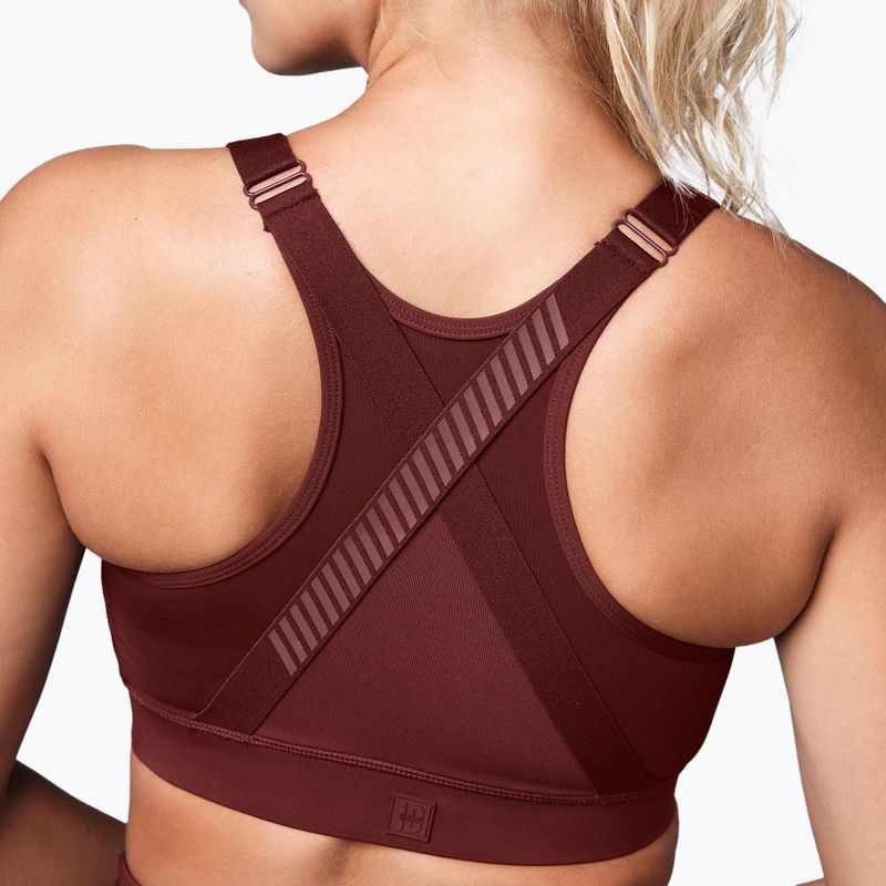 Бюстгальтер спортивний STRONG ID Active Adjustable бордовий Z1T02685 4
