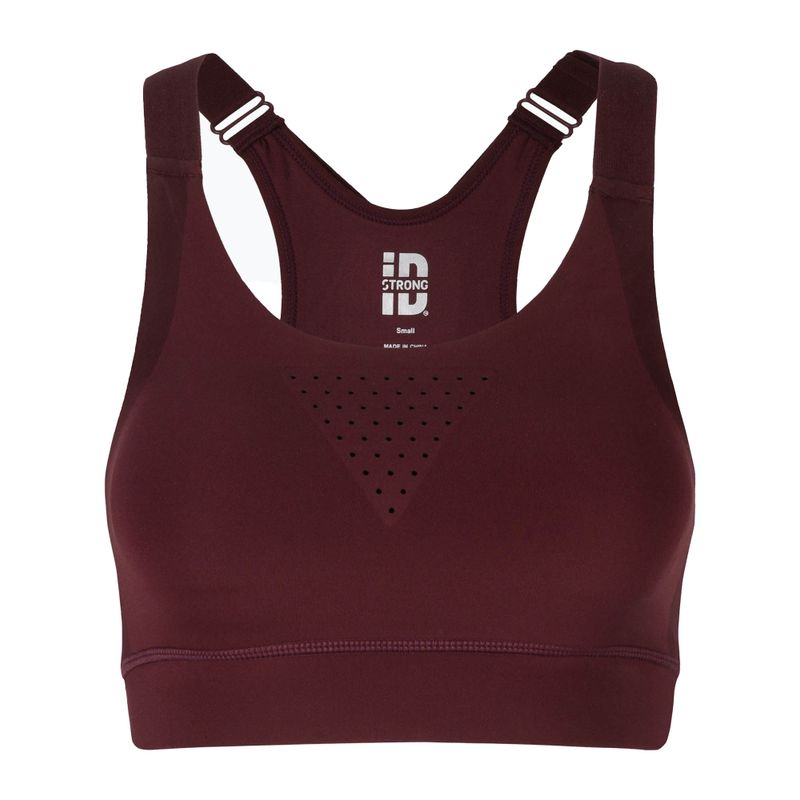 Бюстгальтер спортивний STRONG ID Active Adjustable бордовий Z1T02685 6