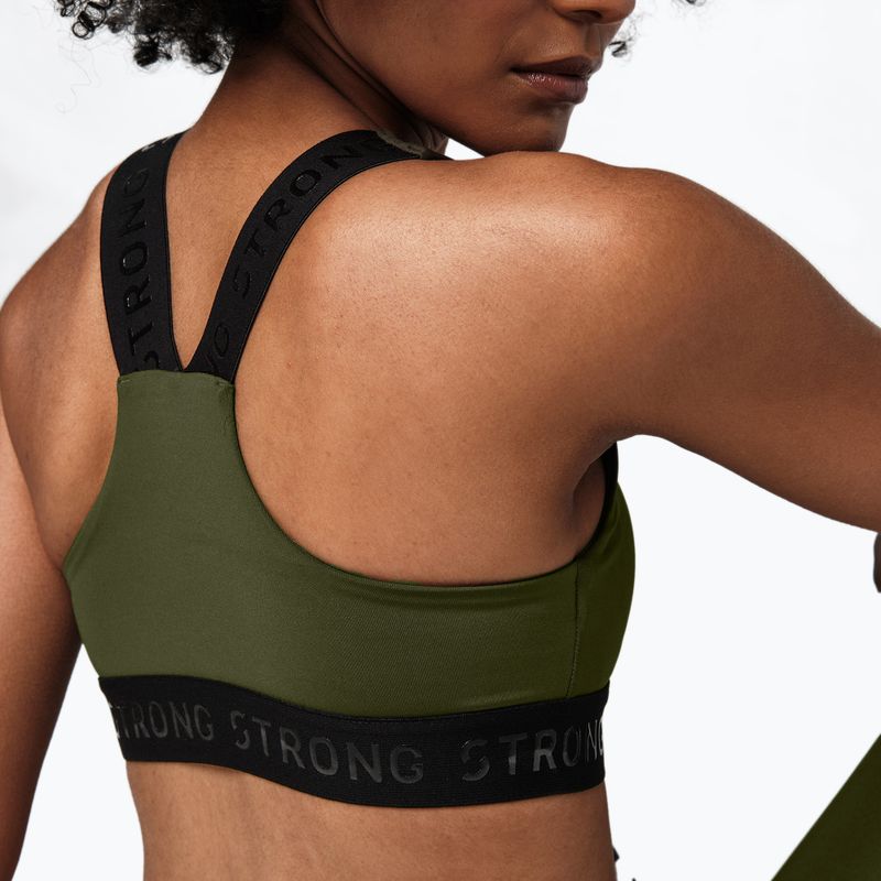 Бюстгальтер спортивний STRONG ID Essential Sports зелений Z1T02695 3
