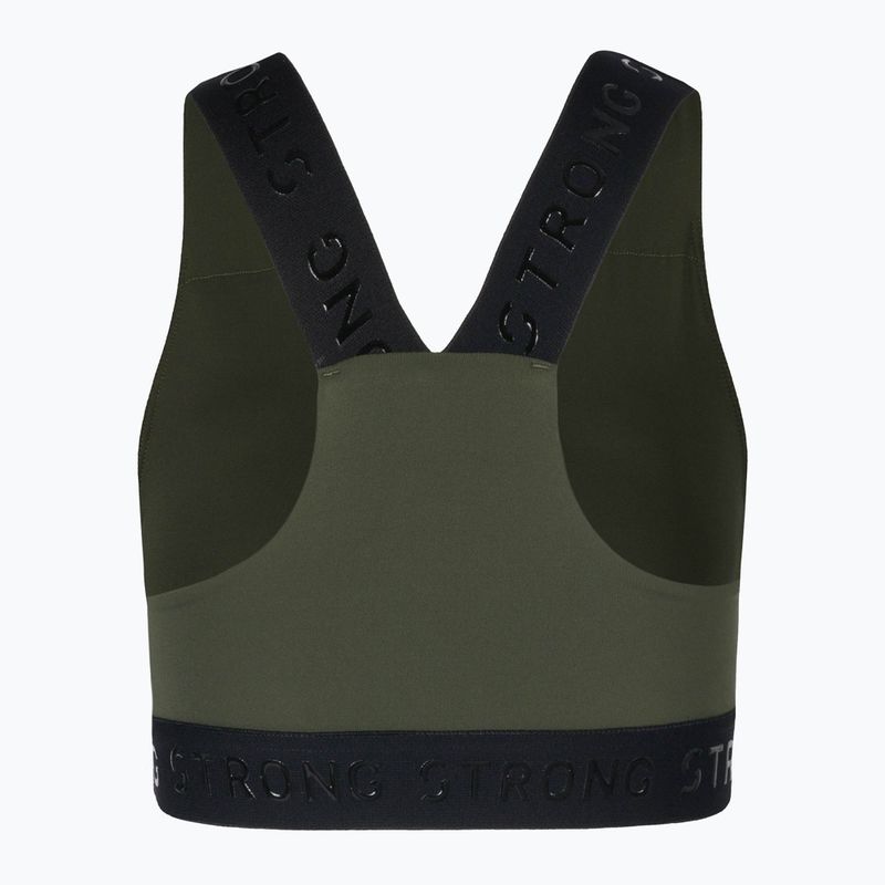 Бюстгальтер спортивний STRONG ID Essential Sports зелений Z1T02695 5