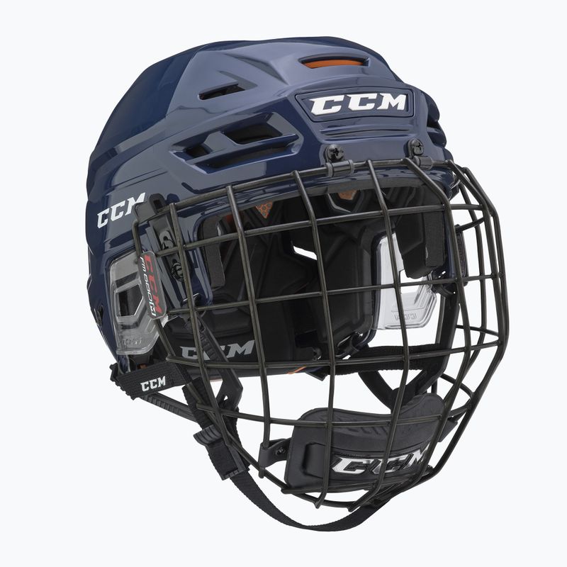 Шолом хокейний CCM Tacks 710 Combo navy