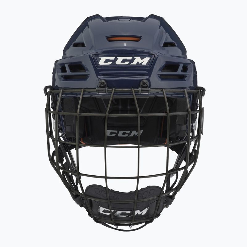 Шолом хокейний CCM Tacks 710 Combo navy 2