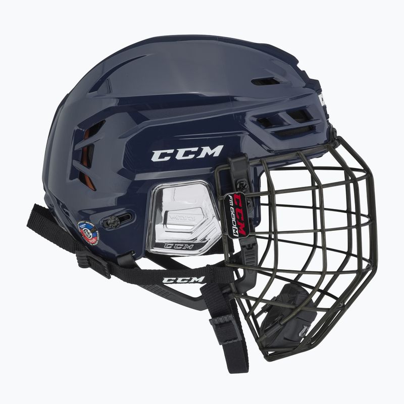 Шолом хокейний CCM Tacks 710 Combo navy 3