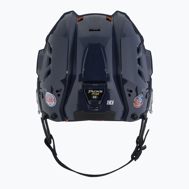 Шолом хокейний CCM Tacks 710 Combo navy 4