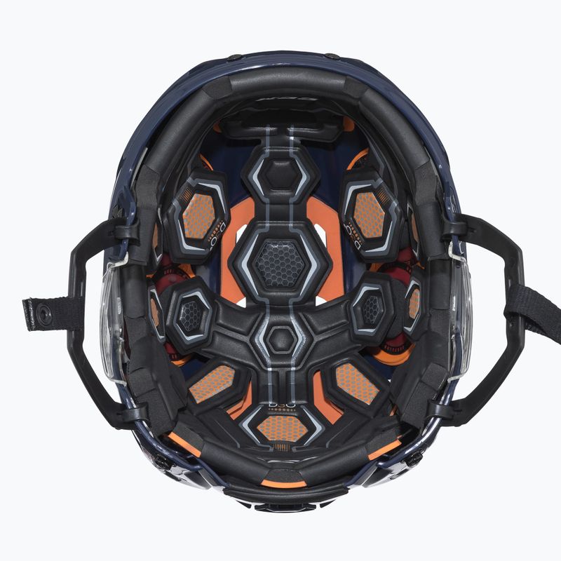 Шолом хокейний CCM Tacks 710 Combo navy 5