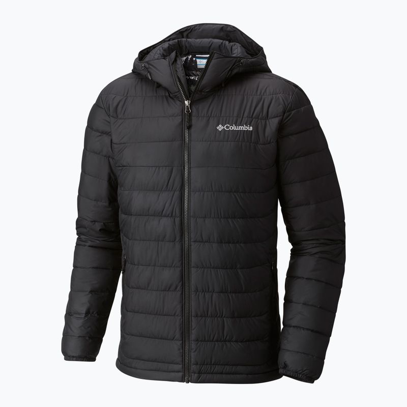 Пуховик чоловічий Columbia Powder Lite Hooded black