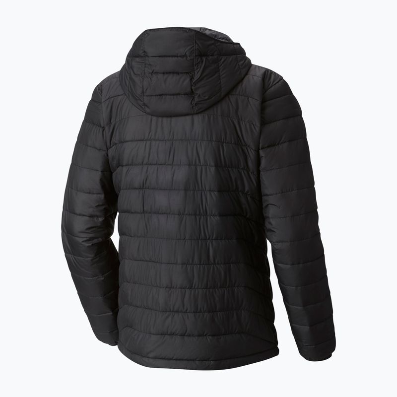 Пуховик чоловічий Columbia Powder Lite Hooded black 3