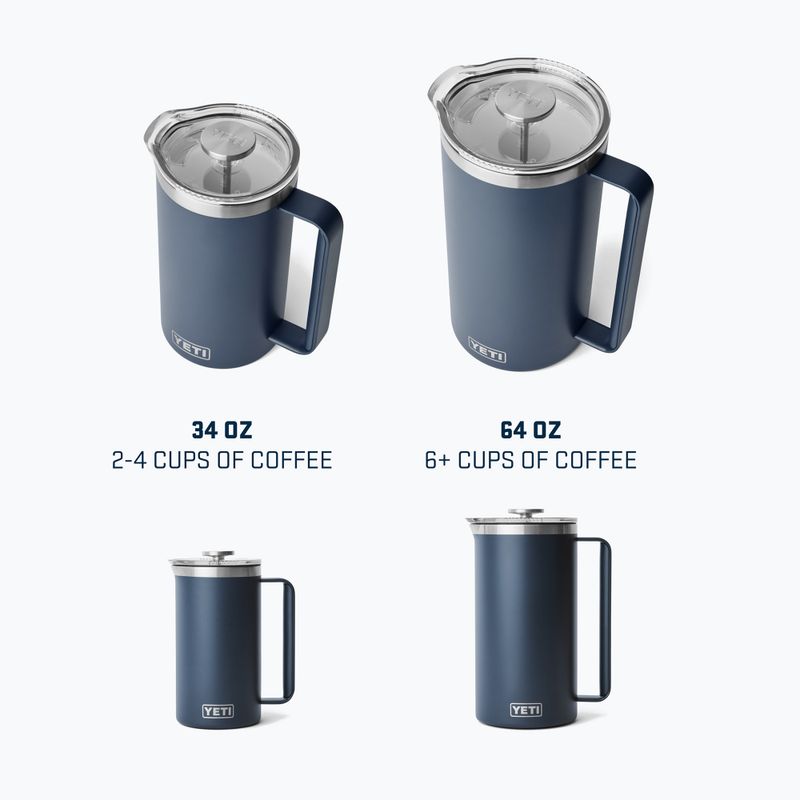 Кавоварка YETI French Press 1 l navy 9