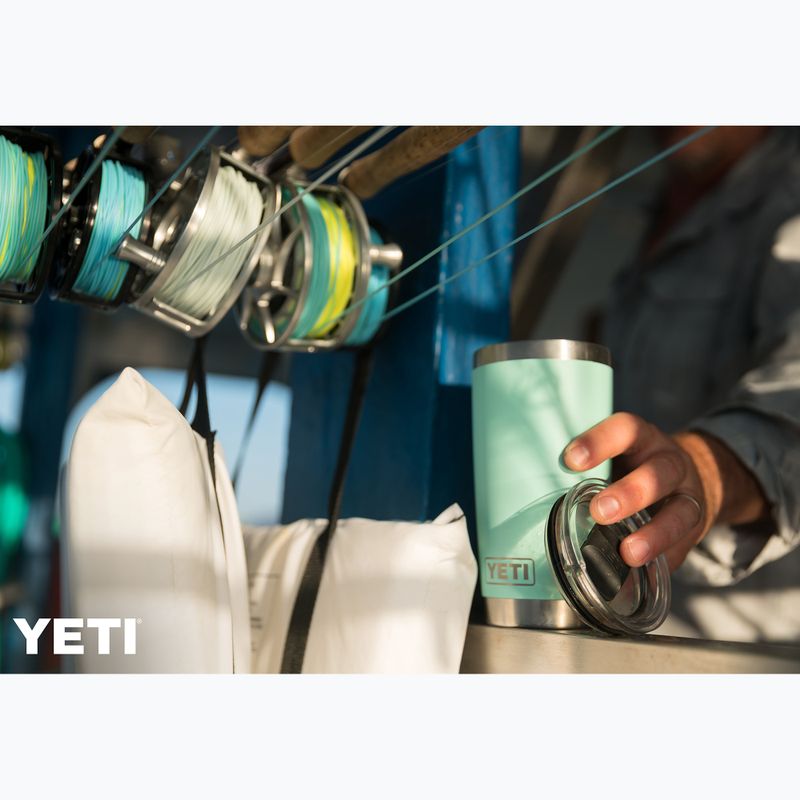 Термокружка YETI Rambler Tumbler 591 ml seafoam 4