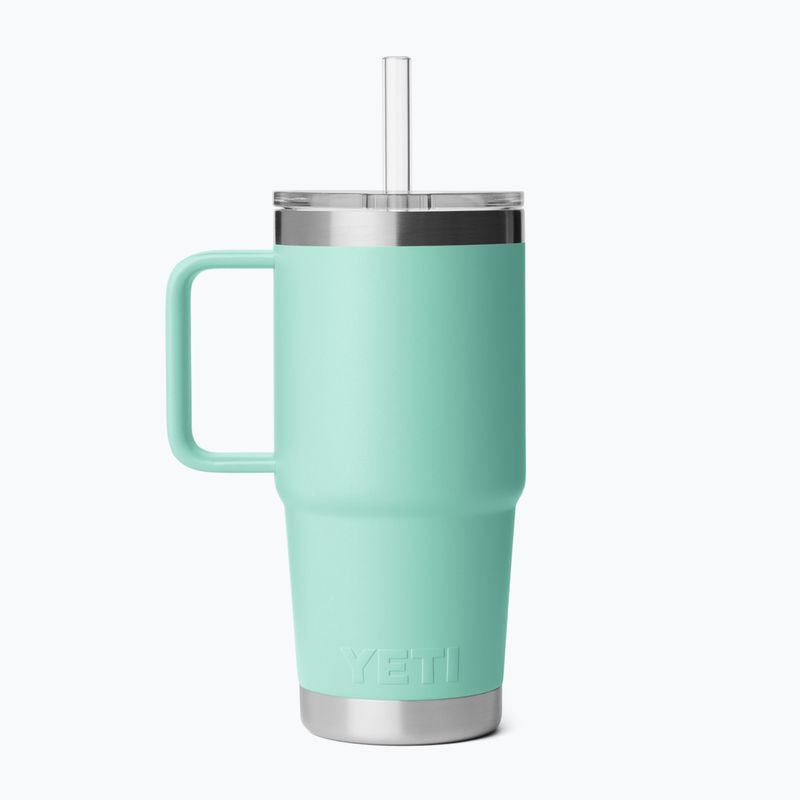 Термокружка YETI Rambler Straw 739 ml seafoam 2