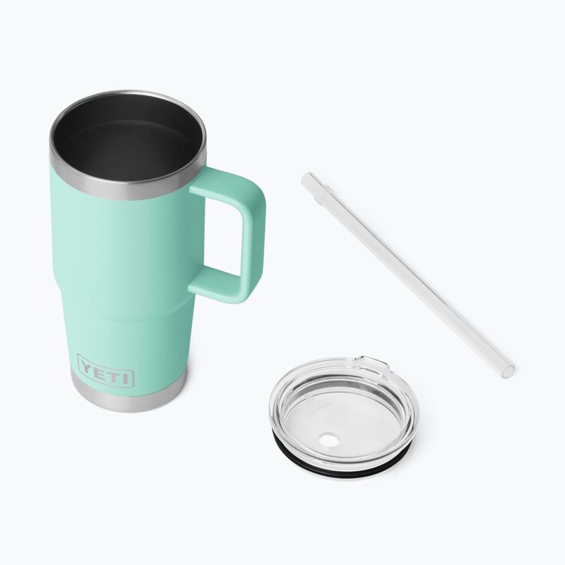 Термокружка YETI Rambler Straw 739 ml seafoam 4