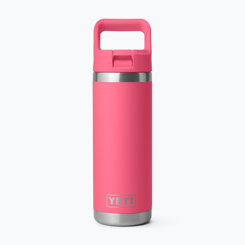 Пляшка термічна YETI Rambler C Straw 532 ml tropical pink