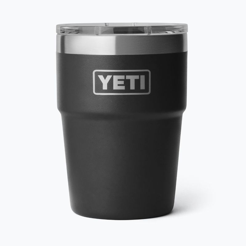 Термос YETI Rambler Stackable 473 ml black