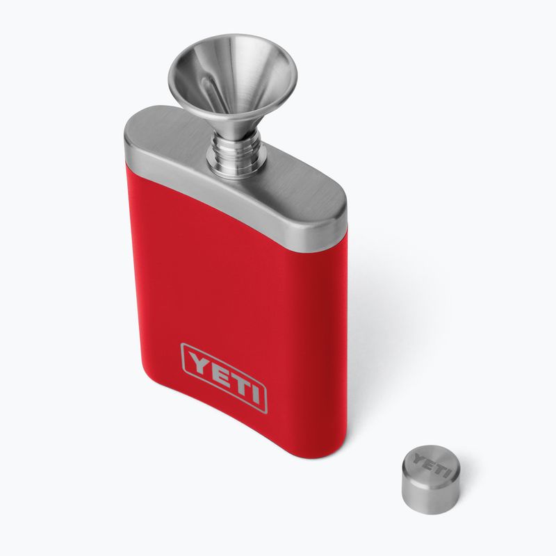 Фляга YETI Flask 200 ml rescue red 5