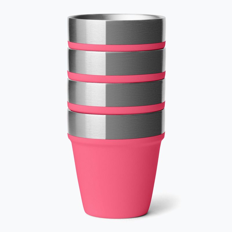 Чарки туристичні YETI Shot 48 ml 4 pcs. tropical pink 3