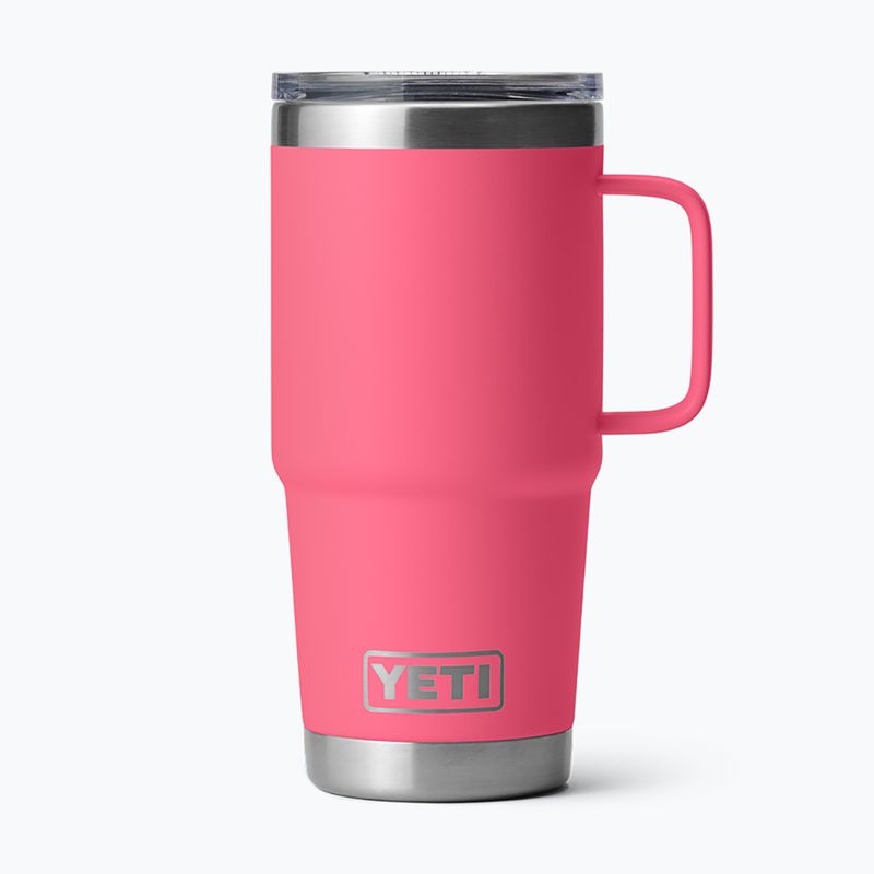 Термокружка YETI Rambler Travel Tumbler 591 ml tropical pink