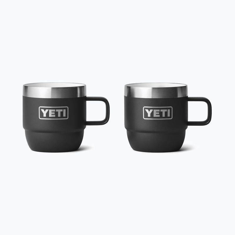 Кружка YETI Rambler 177 ml 2 pcs. black