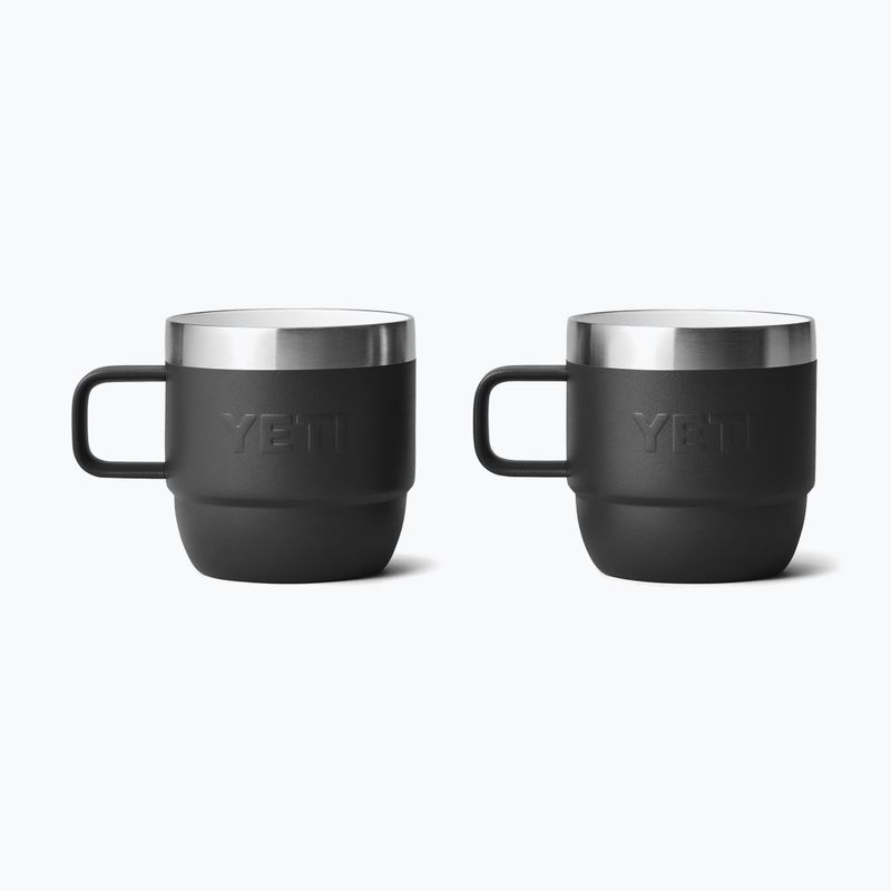 Кружка YETI Rambler 177 ml 2 pcs. black 2