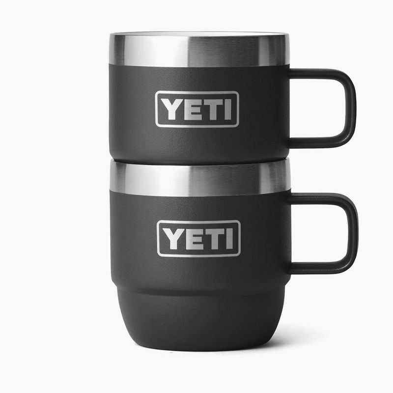 Кружка YETI Rambler 177 ml 2 pcs. black 3