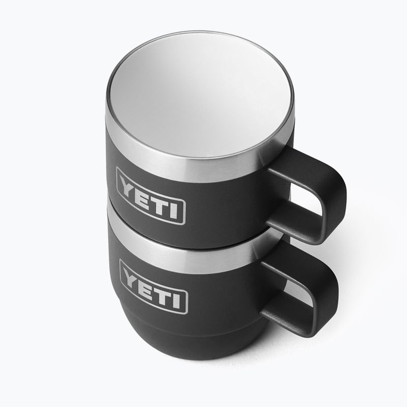 Кружка YETI Rambler 177 ml 2 pcs. black 4