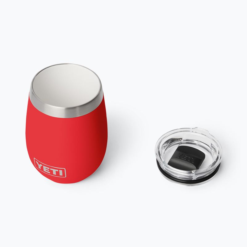 Термокружка YETI Rambler Wine Tumbler 295 ml rescue red 4