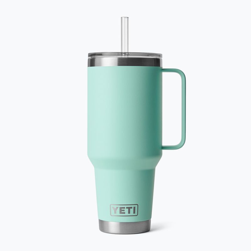 Термокружка YETI Rambler Straw 1200 ml seafoam