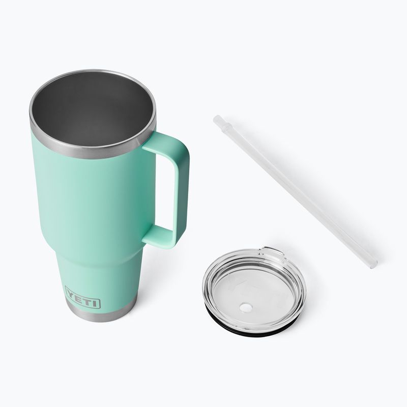 Термокружка YETI Rambler Straw 1200 ml seafoam 4