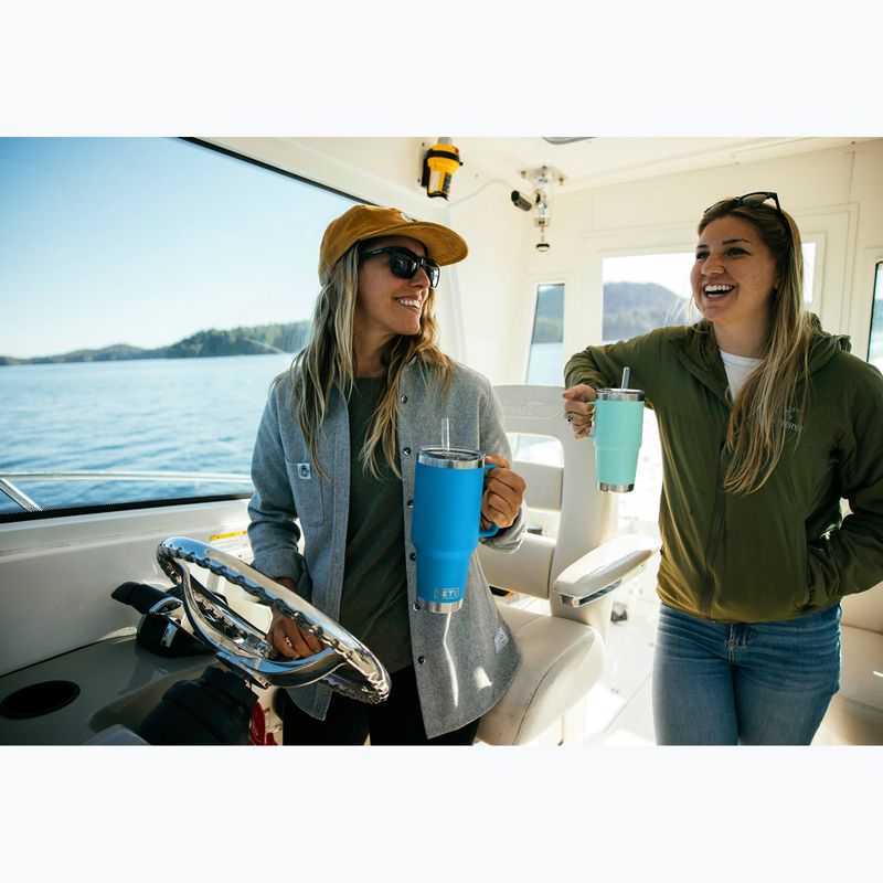 Термокружка YETI Rambler Straw 1200 ml seafoam 6