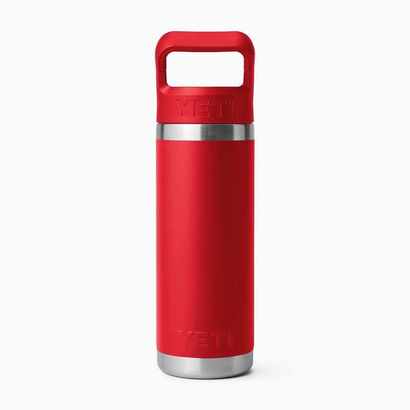 Пляшка термічна YETI Rambler C Straw 532 ml rescue red 2