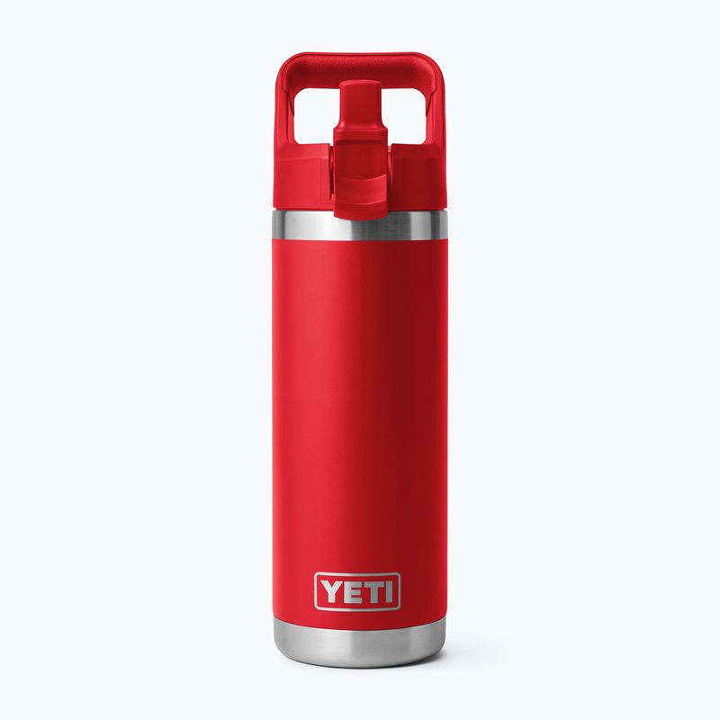 Пляшка термічна YETI Rambler C Straw 532 ml rescue red 3