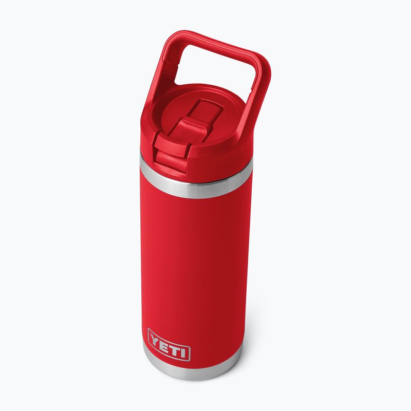 Пляшка термічна YETI Rambler C Straw 532 ml rescue red 4