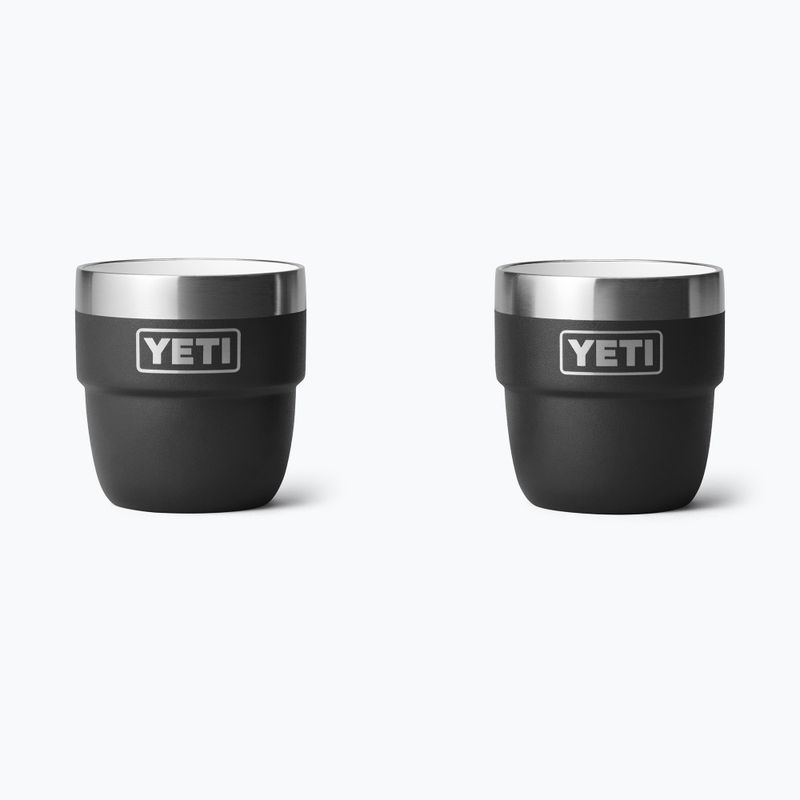 Кружка YETI Rambler 118 ml 2 pcs. black