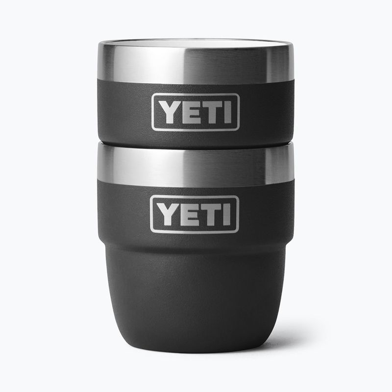 Кружка YETI Rambler 118 ml 2 pcs. black 3