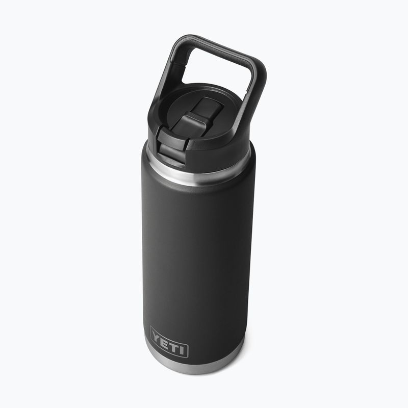 Пляшка термічна YETI Rambler Straw 769 ml black 5