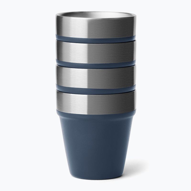 Чарки туристичні YETI Shot 48 ml 4 pcs. navy 3