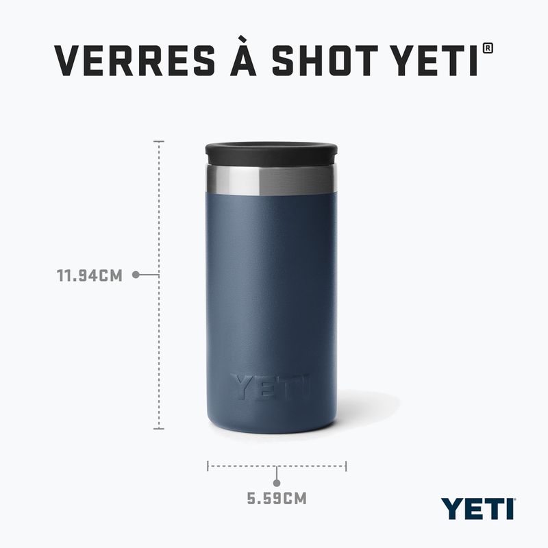 Чарки туристичні YETI Shot 48 ml 4 pcs. navy 9