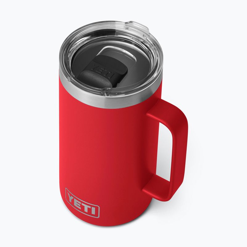 Термокружка YETI Rambler 710 ml rescue red 3
