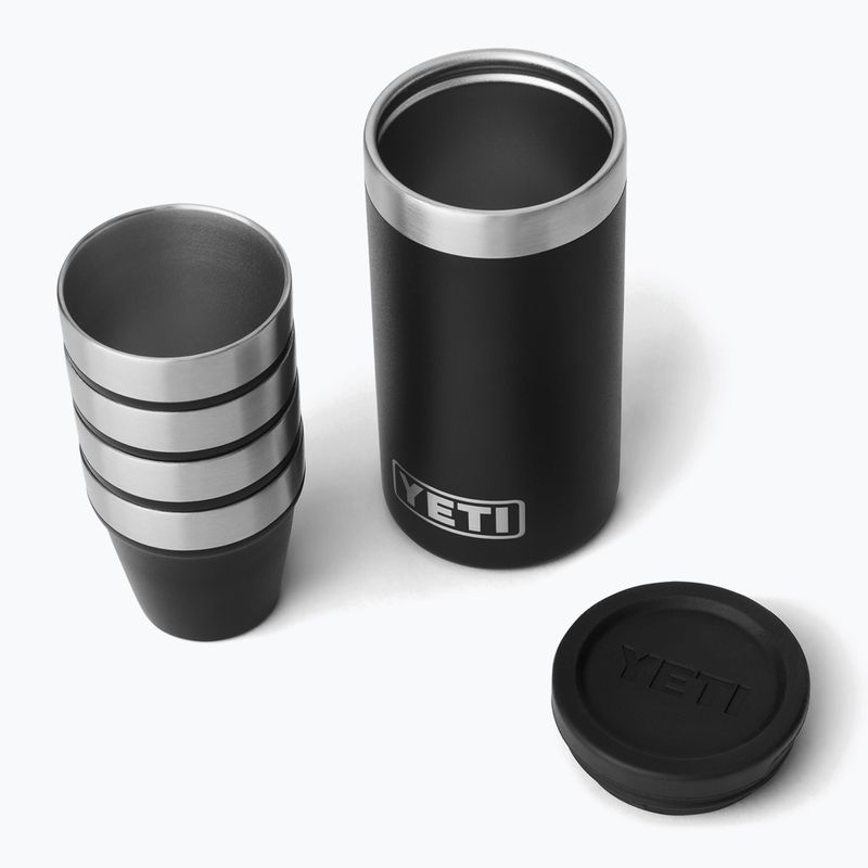 Чарки туристичні YETI Shot 48 ml 4 pcs. black 2