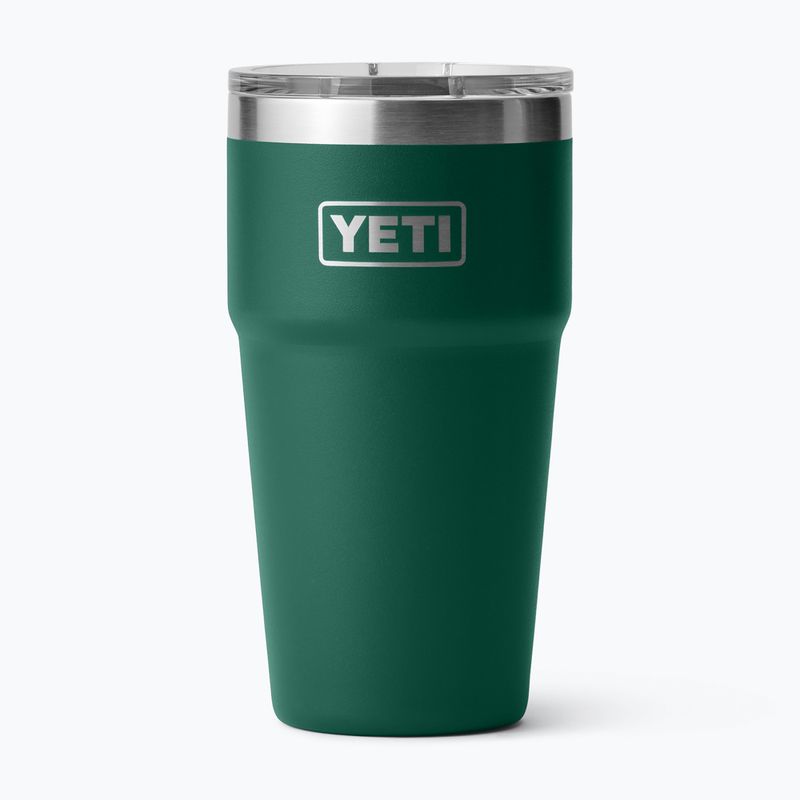 Термос YETI Rambler Stackable 591 ml black forest green