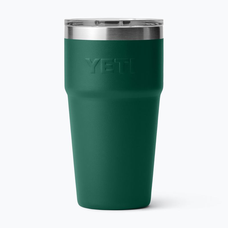 Термос YETI Rambler Stackable 591 ml black forest green 2