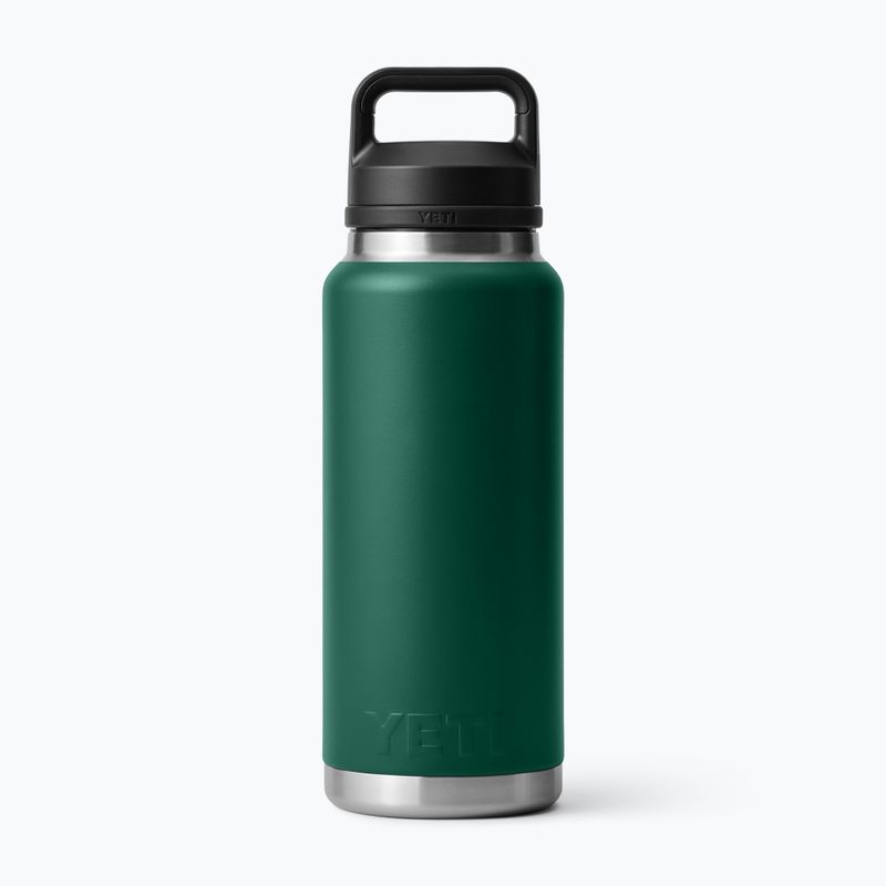 Пляшка термічна YETI Rambler Chug 1064 ml black forest green 2