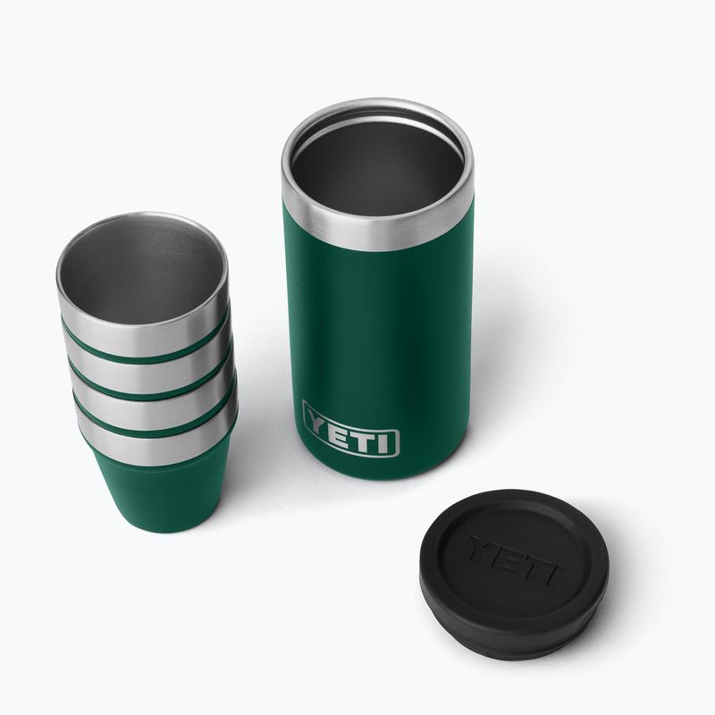 Чарки туристичні YETI Shot 48 ml 4 pcs. black forest green 2