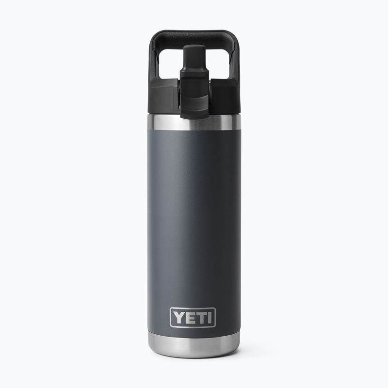 Пляшка термічна YETI Rambler C Straw 532 ml charcoal 3