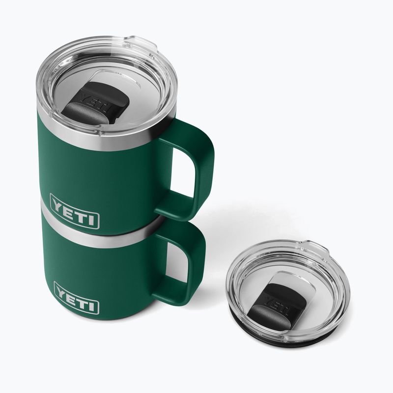 Термокружка YETI Rambler CL 295 ml black forest green 5