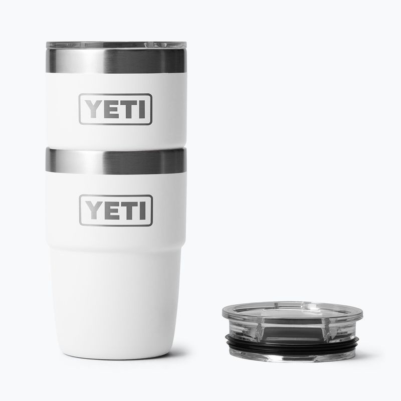Термос YETI Rambler Stackable 237 ml white 4