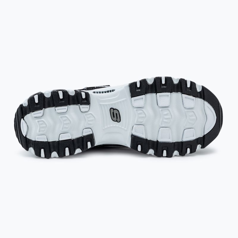 Жіночі кросівки SKECHERS D'Lites Biggest Fan чорні/білі/сріблясті 4