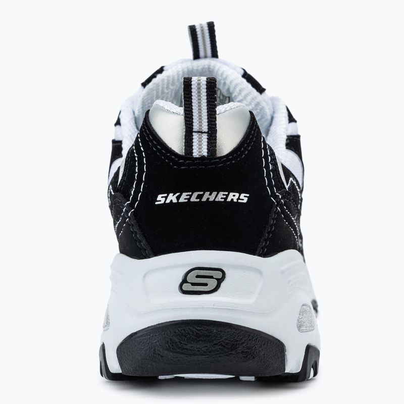 Жіночі кросівки SKECHERS D'Lites Biggest Fan чорні/білі/сріблясті 6