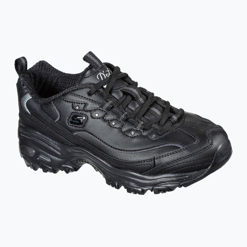 Кросівки жіночі SKECHERS D'Lites Fresh Start black/charcoal 8